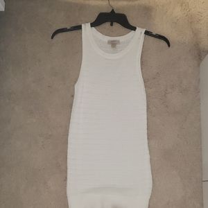 Cute White Loft Tank Top